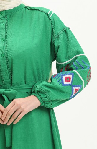 Green İslamitische Jurk 5316