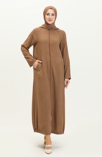 Abayas Couleur Brun 6979-03