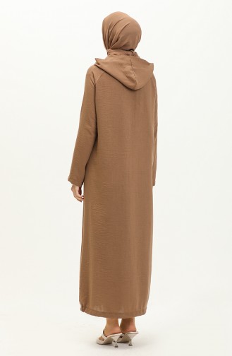 Abayas Couleur Brun 6979-03