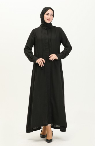 Black Abaya 6980-01