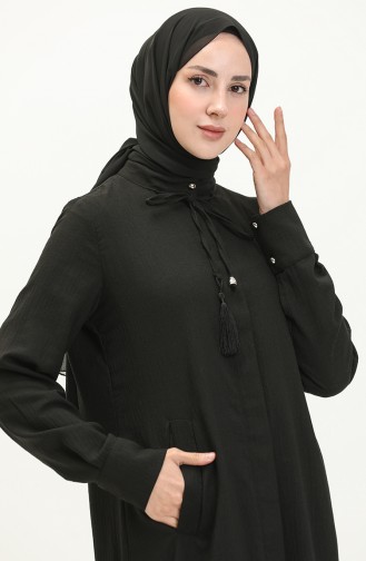 Black Abaya 6980-01