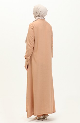 Camel Abaya 6980-02