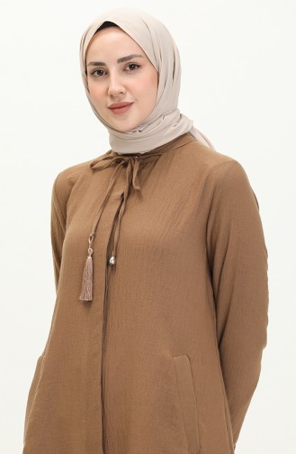 Brown Abaya 6980-03