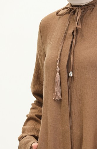 Brown Abaya 6980-03