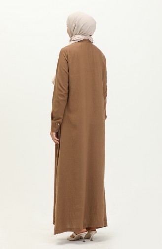 Brown Abaya 6980-03
