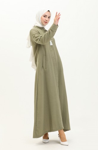 Grün Abayas 6980-05