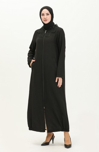 Black Abaya 6978-01