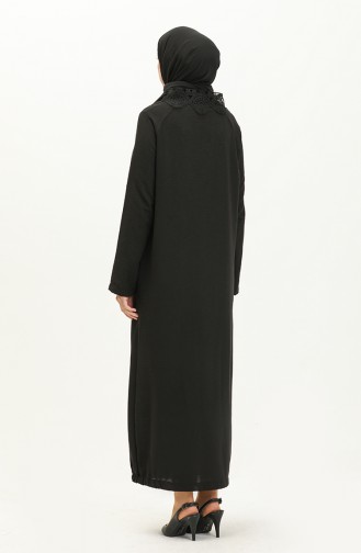 Schwarz Abayas 6978-01