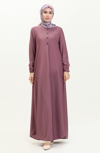 Lilac İslamitische Jurk 0578-01