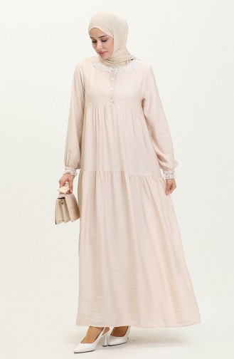 Aerobin Spitzenkleid 24Y9010-02 Beige 24Y9010-02