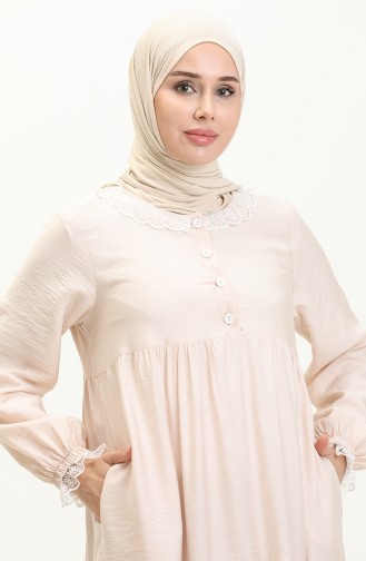 Aerobin Spitzenkleid 24Y9010-02 Beige 24Y9010-02