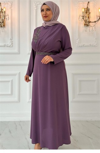 Amine Hüma Sena Robe De Soirée Dusty Rose 2883