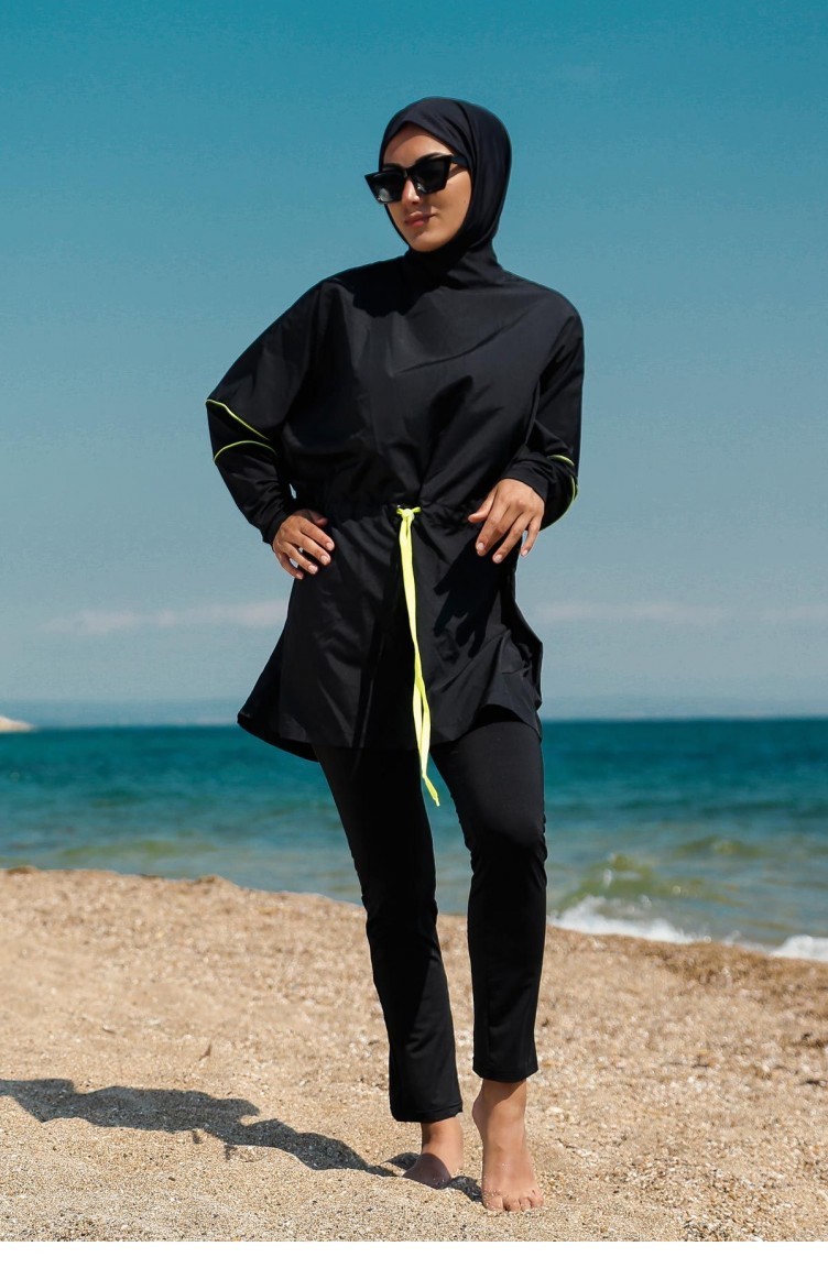 Black Modest Swimwear 2600 | Sefamerve