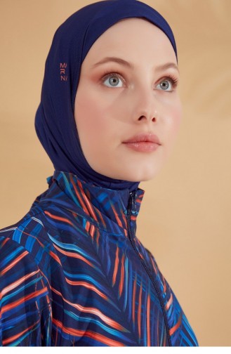 Maillot de Bain Hijab Bleu Marine 2305