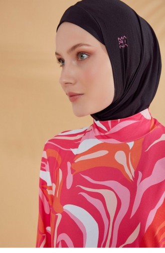 Fuchsia Hijab Badeanzug 2322