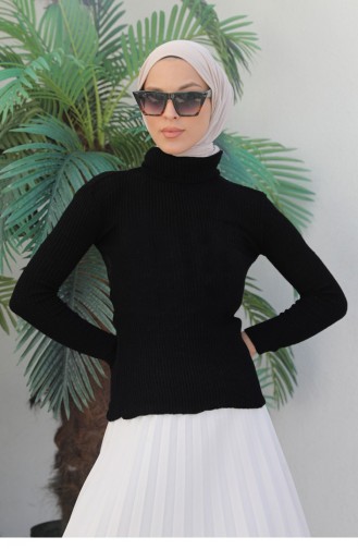 Strickpullover Schwarz 0021MP.SYH