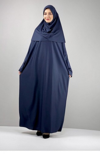 Navy Blue Praying Dress 0226SGS.LCV