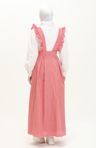 robe sans manche Rouge 1813-01