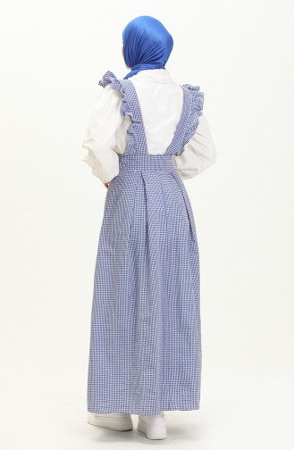 robe sans manche Bleu Marine 1813-03