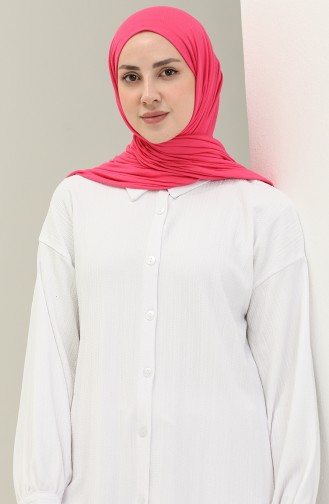 Crepe Tunic Pants Two Piece Suit 24Y2010-07 white 24Y2010-07
