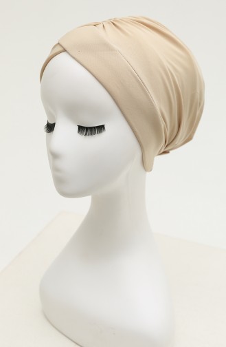 Beige Swimming Cap 0018-03