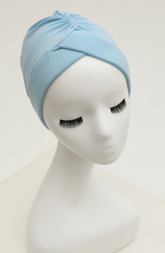 Kreuz Bade Bonnet 0018-06 Blau 0018-06