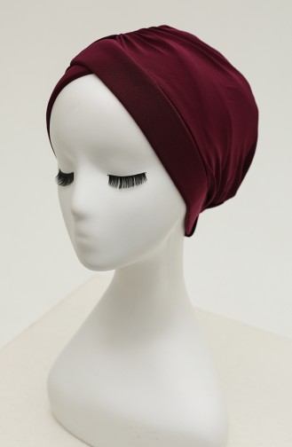 Bonnet de Bain Croisé 0018-21 Plum 0018-21