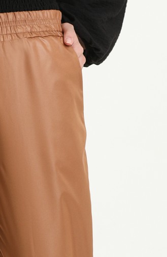 Pocket Elastic Pants 15070-02 Brown 15070-02