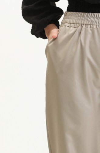 Pocket Elastic Pants 15070-03 Beige 15070-03