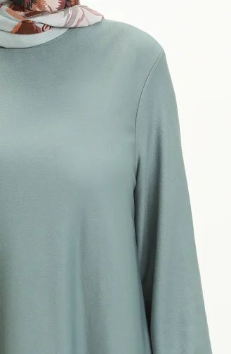 Robe Manches Elastiques 7777-03 Vert 7777-03
