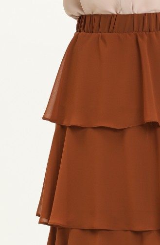 Tiered Skirt 1001-10 Cinnamon Color 1001-02