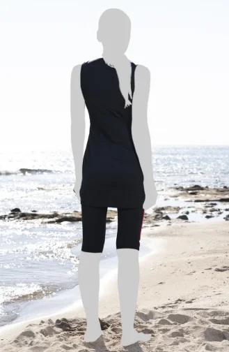 Black Modest Swimwear 22700-02