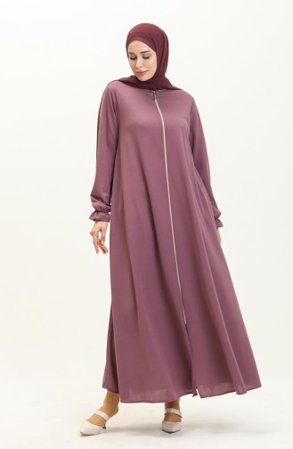 Mevlana Pocketed Abaya 0694-09 Black 0694-10