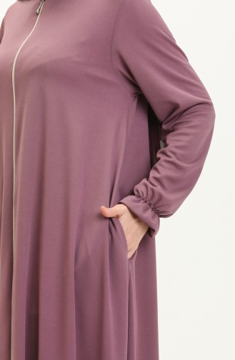 Mevlana Abaya mit Tasche 0694-10 Flieder 0694-10