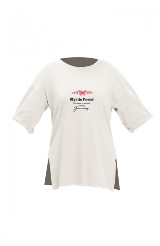 Ecru T-Shirt 20018-04