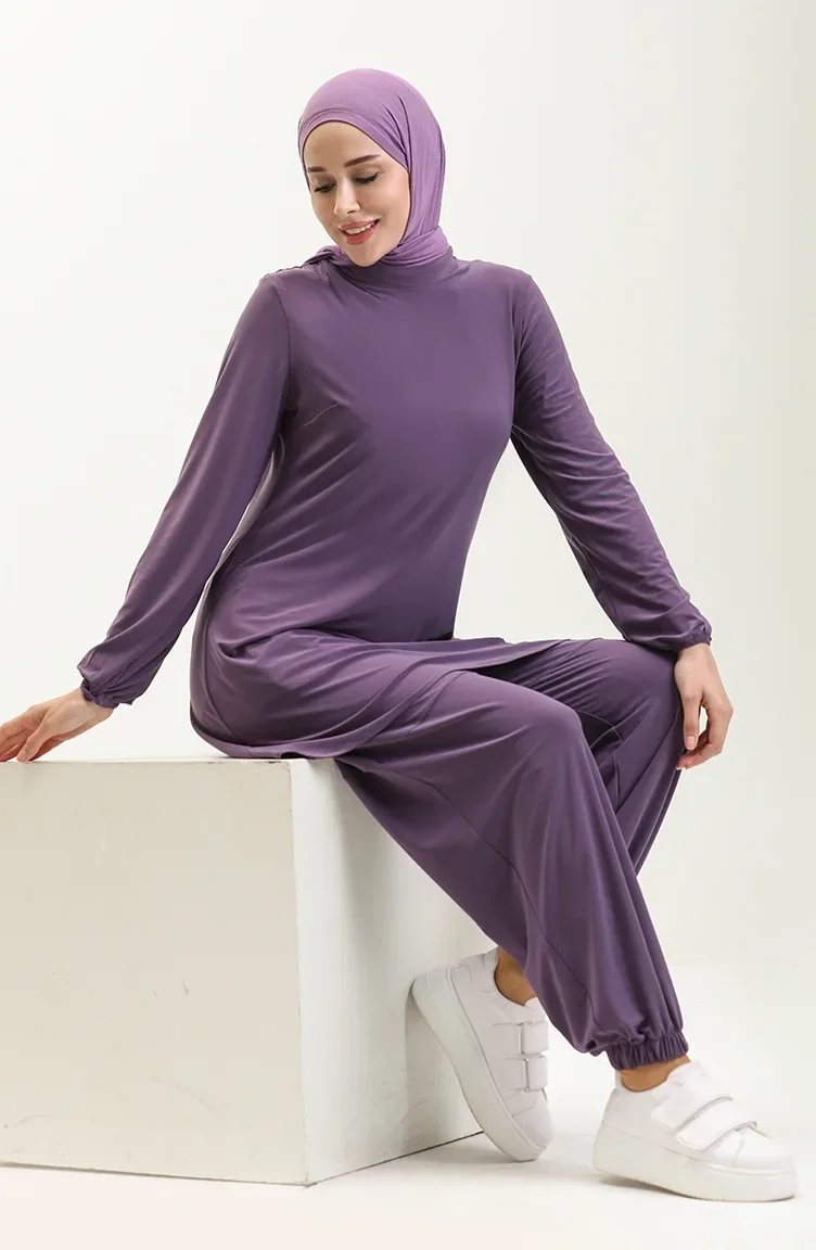 Oyya Ensemble Tunique Pantalon Sandy 238380-03 Pourpre 238380-03