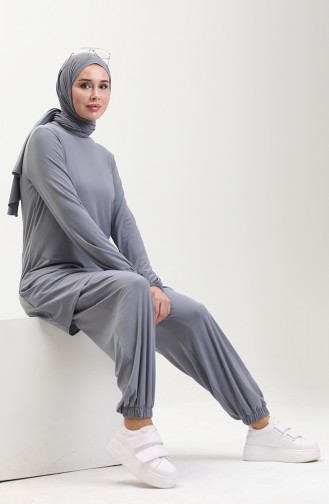 Oyya Sandy Tunik Pantolon İkili Takım 238380-05 Gri