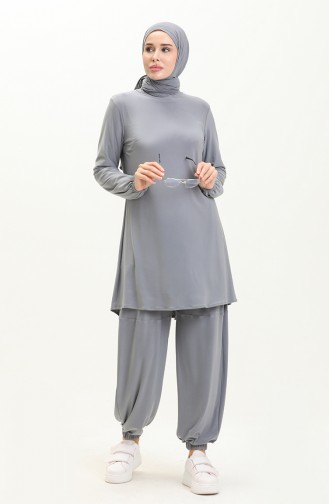 Oyya Sandy Tunik Pantolon İkili Takım 238380-05 Gri