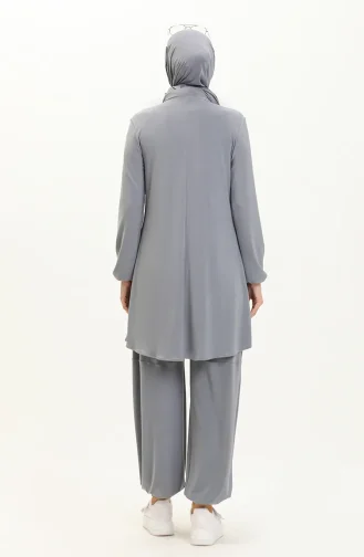 Oyya Sandy Tunik Pantolon İkili Takım 238380-05 Gri