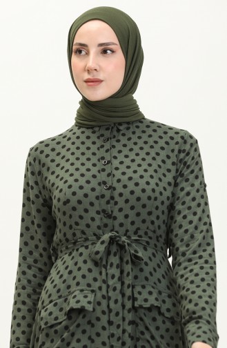 Green İslamitische Jurk 1755-03