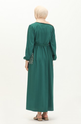 Besticktes Belmando Kleid 24Y8857-03 Smaragdgrün 24Y8857-03