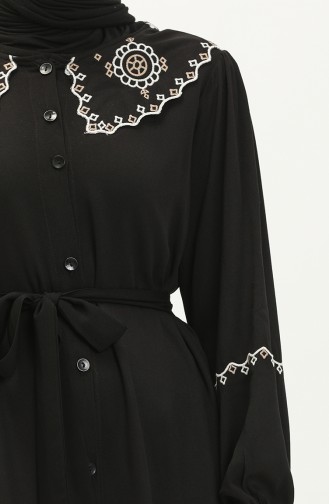 Embroidered Belmando Dress 24Y9003-03 Black 24Y9003-03