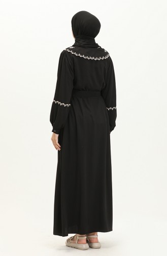 Embroidered Belmando Dress 24Y9003-03 Black 24Y9003-03