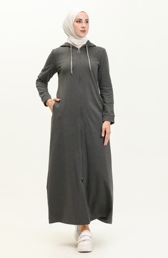 Anthracite Abaya 3011-04