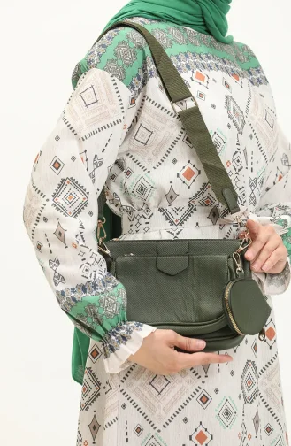 Khaki Shoulder Bags 09Z-07