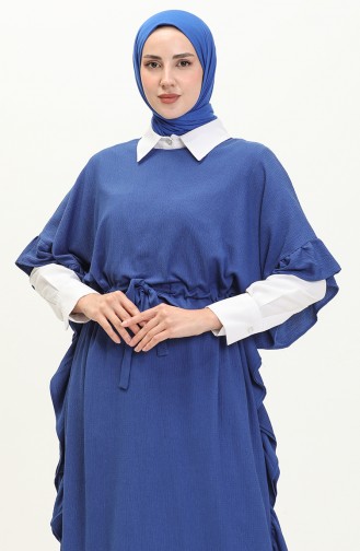 Crepe Flywheel Kimono 3996-05 Blue 3996-05