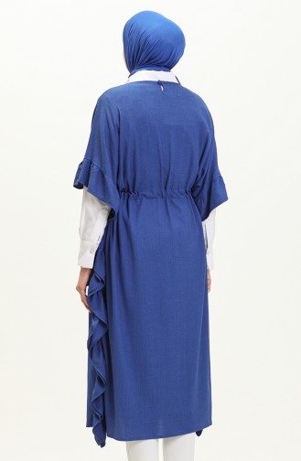 Crepe Flywheel Kimono 3996-05 Blue 3996-05