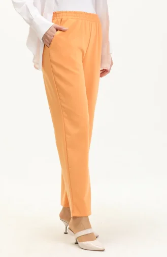 Pantalon Uni avec Poches 1005-01 Orange 101005-01