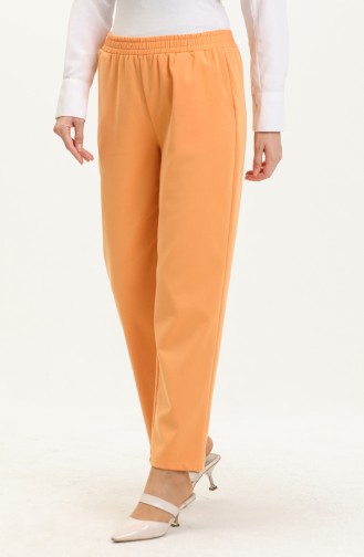 Pantalon Uni avec Poches 1005-01 Orange 101005-01