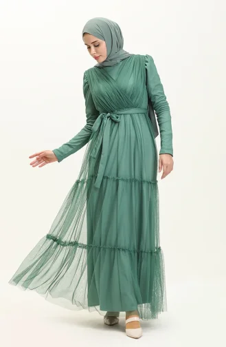 Robe de Soirée 5562-04 Vert 5562-04
